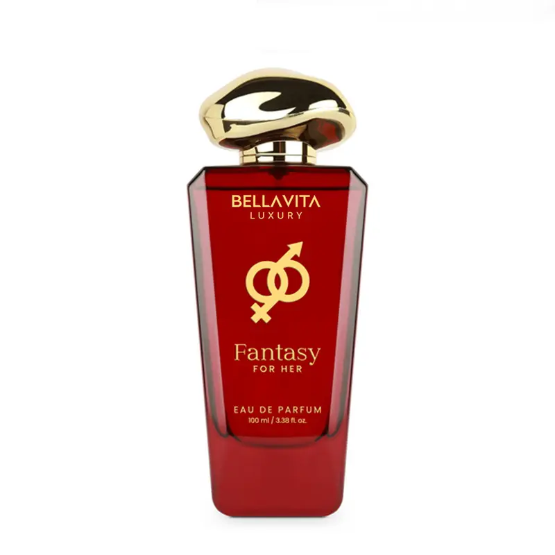 BellaVita Luxury’s Mood Collection Fantasy for Her | EDP | Pink Pepper, Jasmine, Patchouli | Premium Long-Lasting Fragrance for Women | 3.38 Fl.oz