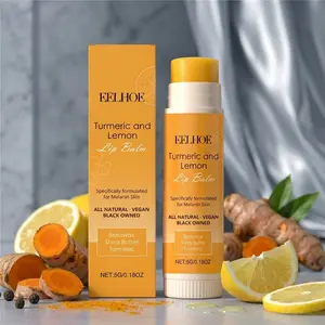 Turmeric Lemon Lip Glow, Daily Lip Moisturizer, Moisturizing Lip Balm, Instant Smooth & Glass Lips, Softens Dead Skin, Achieve a Radiant & Healthy Pout Effortlessly