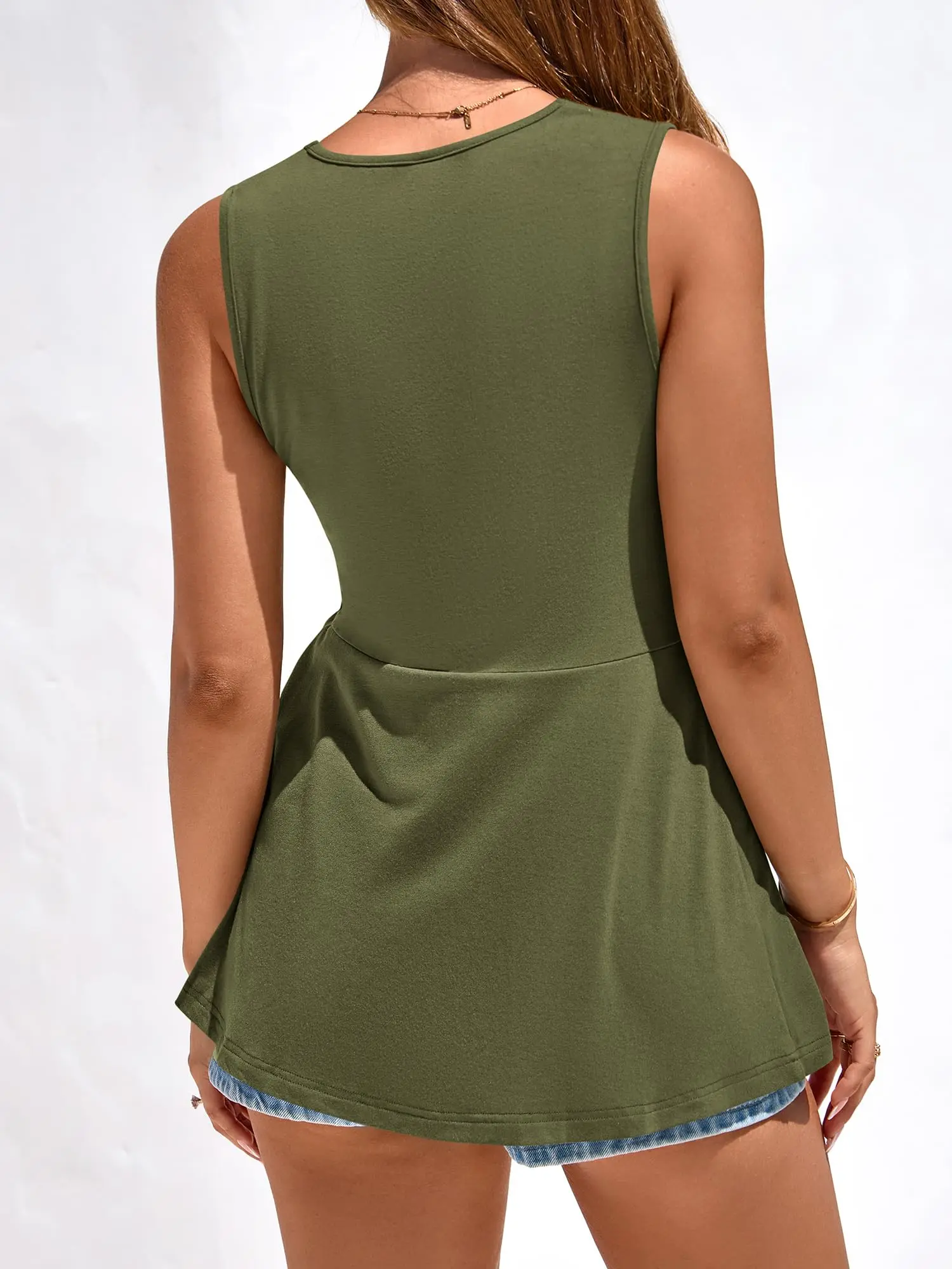 BTFBM Womens Tank Tops Loose Fit 2026 Spring Summer Babydoll Twist Front V Neck Sleeveless Flowy Blouses Dressy Casual BTFBM Womens Tank Tops Loose Fit 2026 Spring Summer Babydoll Twist Front V Neck Sleeveless Flowy Blouses Dressy Casual