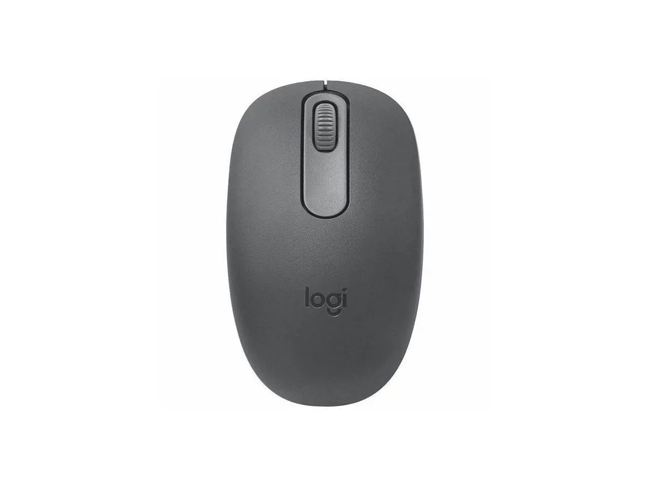 Logitech M196 Mouse - Optical - Wireless - 32.81 ft - Bluetooth - Graphite - 1000 dpi - Scroll Wheel - Small/Medium Hand/Palm Size - Symmetrical - 1 x AA Battery Supported