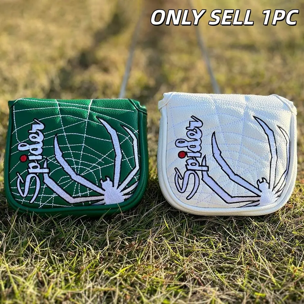 Spider Pattern Golf Club Head Cover, Dust-Proof & Durable Design, Unique Gift for Golfers, Fathers, Boyfriends, Husbands
