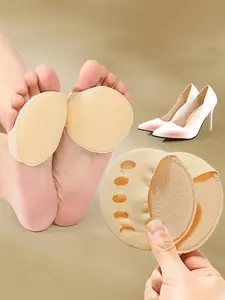 Forefoot Pads, Breathable Casual Forefoot Pads for Women Lady, High Heel Half-size Anti-slip Pads, Foot Protection Pad for Shoes,  Shoes Accessories, Shoe Inserts