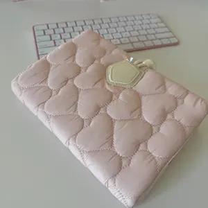 Pink Quilted Notebook Blank Pages