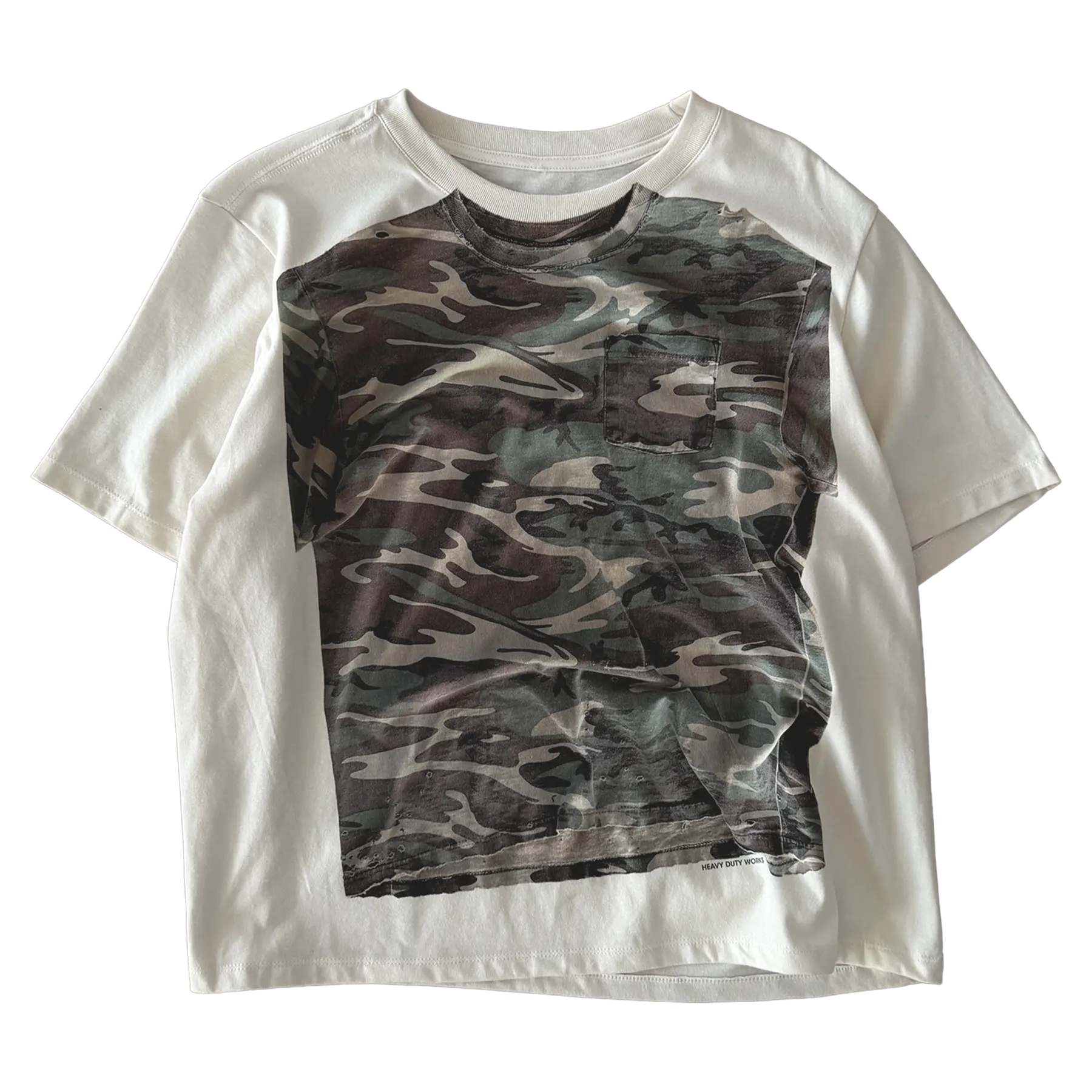 CAMO - BOXY FIT TEE