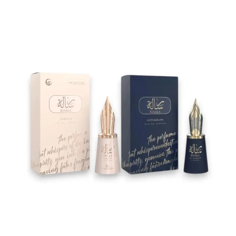 Le Falcone Bundle | Forever + Autograph | Unisex Fragrance | 100 ML - 3.4 OZ | Eau De Parfum | Buttercream - Cinnamon & Caramel