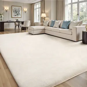 FAMVAL Large Fluffy Shaggy Area Rug, Ultra Soft Plush Non-Slip Carpet for Living Room Bedroom Nursery Home Decor