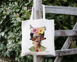Frida Soñando Tote Bag, Mexican tote bag, Mexican bag, Mexican gifts, Mexican kitchen decor, Frida tote bag, frida art, shopping bag