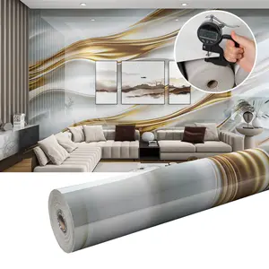 Marble Tile Wall Stickers, Self-Adhesive Waterproof Wallpaper, Anti-Static Xpe Material, Easy Home Installation, Suitable for Kitchen & Bathroom, Marble Pattern Wallpaper