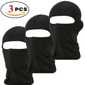 3 Pieces Balaclava Face Mask Summer Ski Mask Sun UV Protection Breathable Balaclavas for Men Women Cycling Outdoor