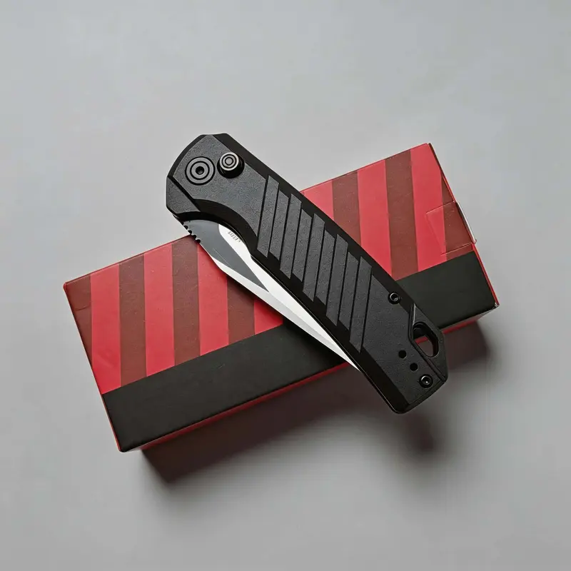 1pc Pocket-Sized Compact Steel-Bladed Portable Knife - Outdoor Tools, Fruit-Cut Ease, Kitchen-Cut Helper, Men's Holiday Present for Hiking Camping Gear
