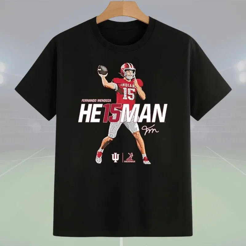 Indiana Hoosiers Football, Football Mendoza 15 Heisman, Big Ten Champs Unisex Shirt, Big 10 Champions Shirt, Indiana Football Tee, IU Shirts