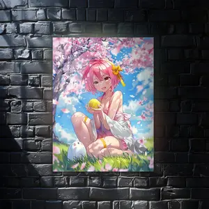 Mitsuri Kanroji Anime Wall Art Poster, Modern Wall Art, Anime Gifts, Wall Decor