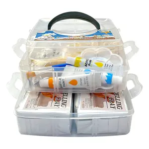 Stone-Plastic Clay Set: Shell-Shaped Ornaments, No-Bake Air-Dry Clay, DIY Modeling Kit, Tools, Pottery and Sculpture Clay