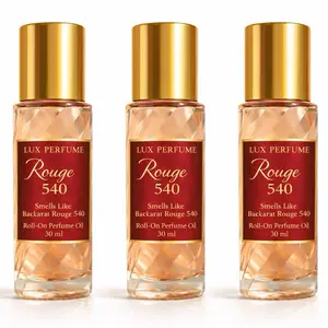 Oil Perfume Baccarat Rouge 540 Parfum 12ml /30ml – Set of 2,3,4 Bottles, Luxurious Long-Lasting Fragrance