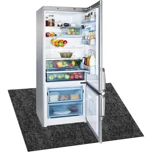 Refrigerators Mat, Absorbent/Waterproof Under Refrigerator Floor Mat, Washable Protect Floor Mat for Fridge with Non-Slip Backing, Multifunctional Home Appliance Mat (36 x 48 inch)