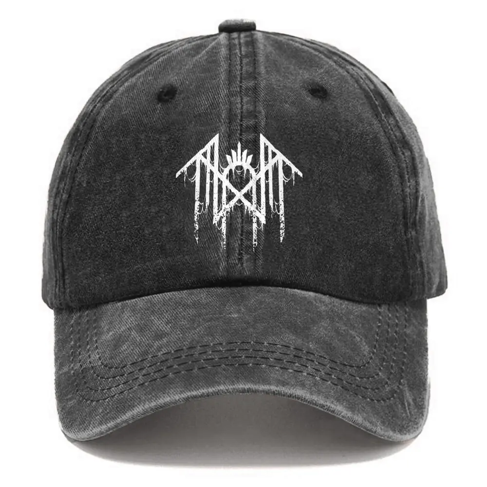 Unisex Sleep Token Vintage Washed Baseball Cap, Graphic Cotton Denim Mens Hats, Rock Band Accessories for Women, Gifts for Boyfriend, Cotton Cap Hats, Graphic Hat