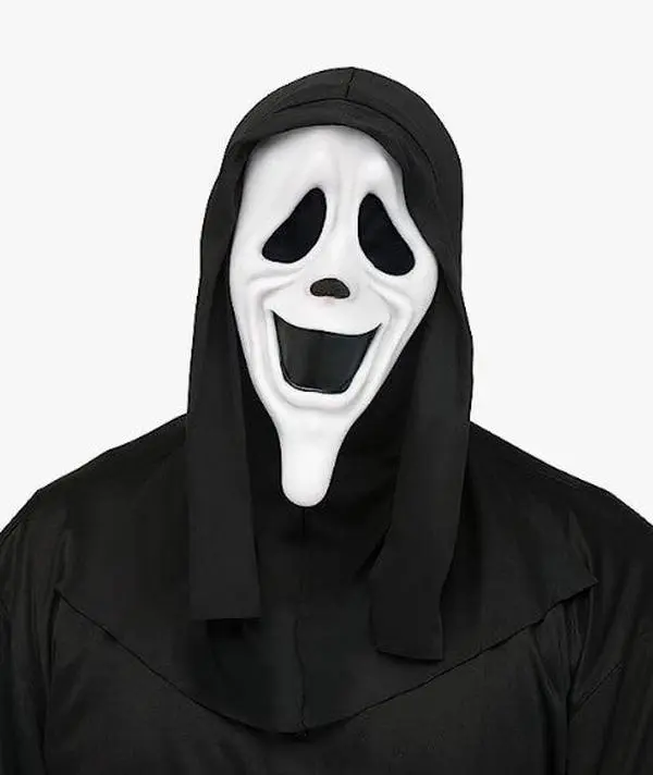 Smiley Mask - Scary Movie - Costume Accessory - One Size