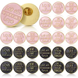 24Pcs Bible Verses Pins Christian Gift for Women Girl Men Mother’s Day Teacher Appreciation Religious Enamel Lapel Pins Badges Bulk for Church Party Favor End of School Year Sunday School Prizes for Decors Clothes Bags Jeans