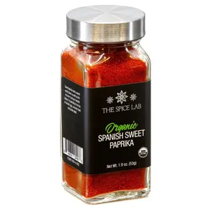 THE SPICE LAB: Organic Spanish Sweet Paprika in French Jars (53 g)