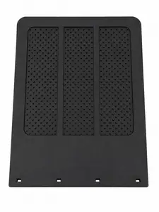 Denco 1/2" Super Heavy Duty Spiked Semi-Truck Mud Flaps - 24" x 30" - 1 Pair - Rubber