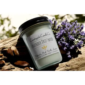 8oz Lavender Driftwood Soy Candle