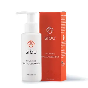 SIBU Polishing Facial Cleanser for Clear, Smooth Complexion & Problem Free Skin - Cleanse Toxins and Impurities that Cause Breakouts, Skin Damage & Signs of Aging