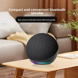 Cross-Border Alaxe Bluetooth Speaker Wireless Fabric Card Slot Small Speaker Heavy Bass Desktop Mini Bluetooth Speaker Audio for Smartphones
