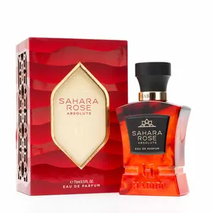 HABIBI NEW YORK Sahara Rose Absolute Eau de Parfum - Unisex Aromatic Woody Fragrance with Sandalwood, Pink Pepper, Geranium, Turkish Rose, Amber for Beauty & Personal Care