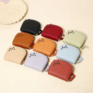New Cute Cat Card Holder for Women, Trending Kawaii Multi-Card Slot Wallet, Premium Cartoon Mini Coin Purse, Slim Compact Lightweight Design Perfect for Daily Carry, Travel, Shopping, Bag Organizer and Daily Street Style Essentials