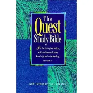 USED Book - The Quest Study Bible: New International Version by Anonymous (Hardcover) - english