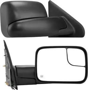 YITAMOTOR Towing Mirror Compatible with Tacoma 2005-2015, Power Adjusted Heated Manually Folding Side Mirror