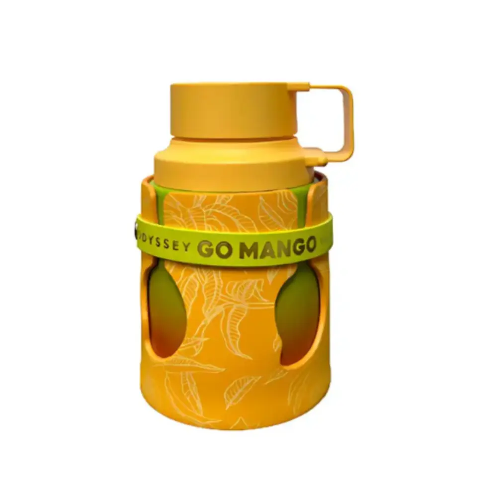 Armaf Odyssey Go Mango Eau de Parfum Spray 3.4 Oz | Fresh, Fruity, & Uplifting Men’s Fragrance with Tropical Jasmine & Citrus Notes