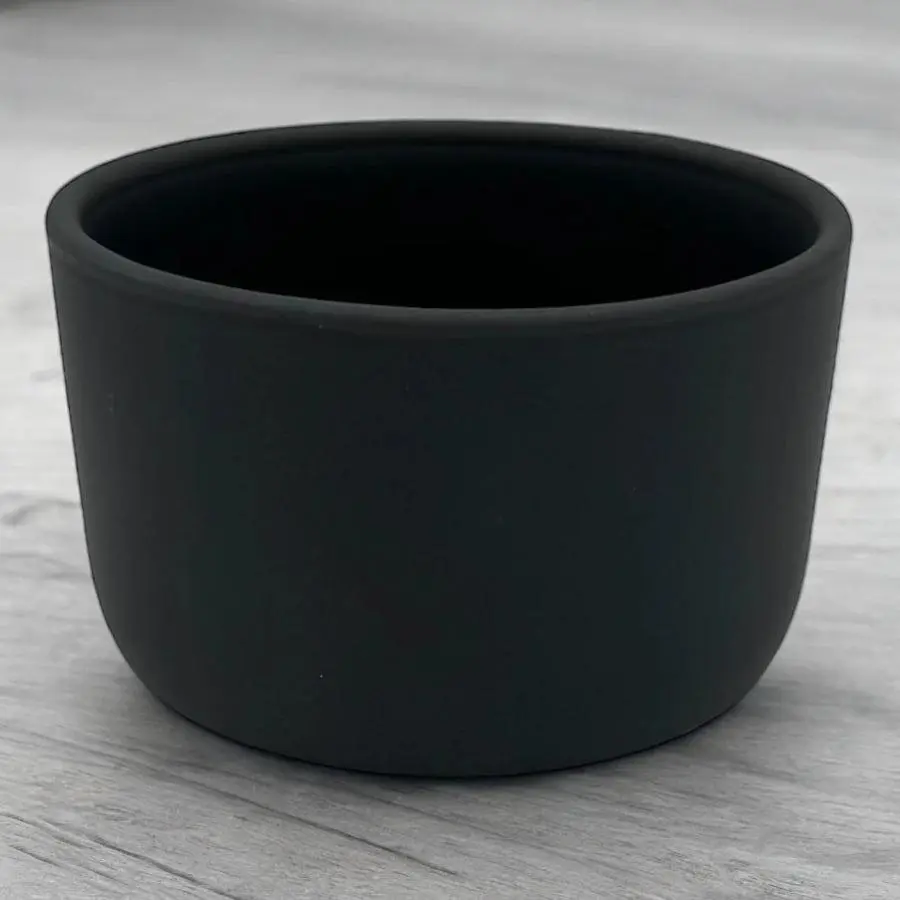 Cashmere Creamy Fragrance Candle - Black Solera 3-Wick Ceramic Jar, 16 oz Durable Perfume Candle with Aroma for Home Decor, Scent
