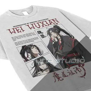 Wei Wuxian Shirt MDZS Grandmaster of Demonic Cultivation Manhua Chinese Comic Novels T-shirt Sweatshirt Hoodie Gift For Fan Fabric Top
