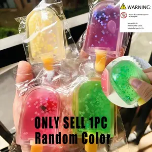 1pc Simulation Ice Column Compression Toy, Stress Relief Flashing Star Sensory Gift, Random Color, Relaxation and Fun