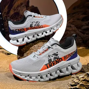 UYCEKK Men'S Casual Sports Shoes |   Road Running, Outdoor Trail Running, Non-Slip, Wear-Resistant, Mesh Breathable, Lightweight, Hiking, Indoor Outdoor, Fashion, Fitness, Large Size, Track Training Shoes |   Fabric Upper, Rubber Sole, Lace Closure, Round