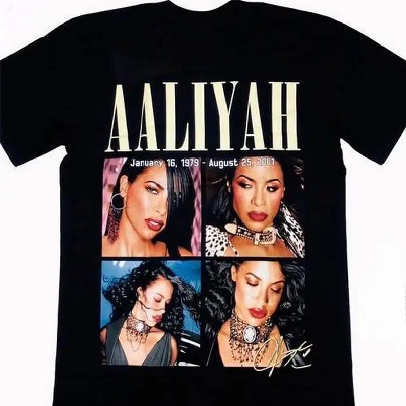 Vintage Aaliyah Bootleg T-Shirt