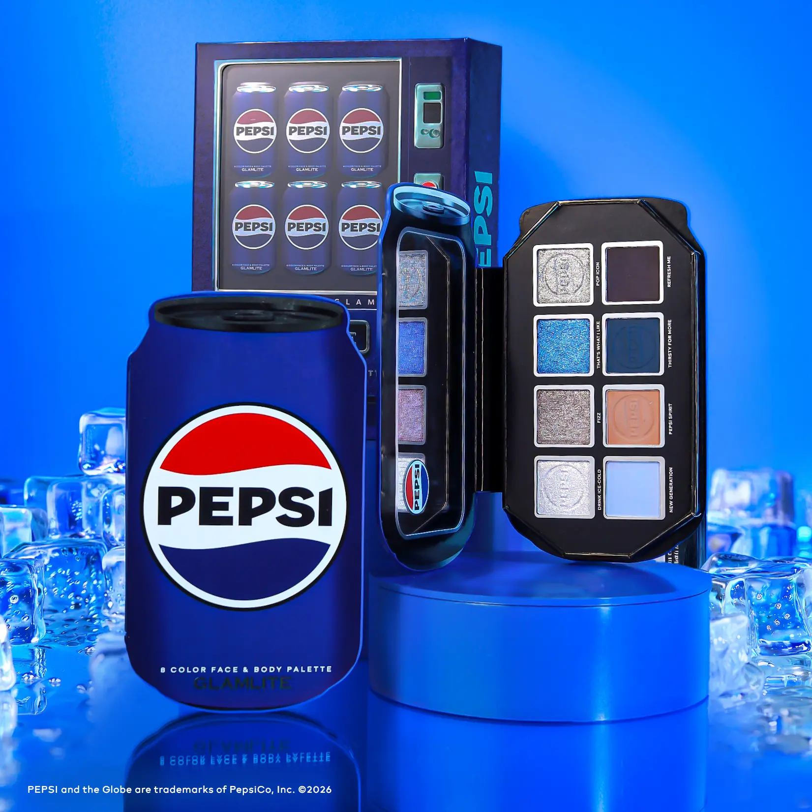Pepsi x Glamlite Palette