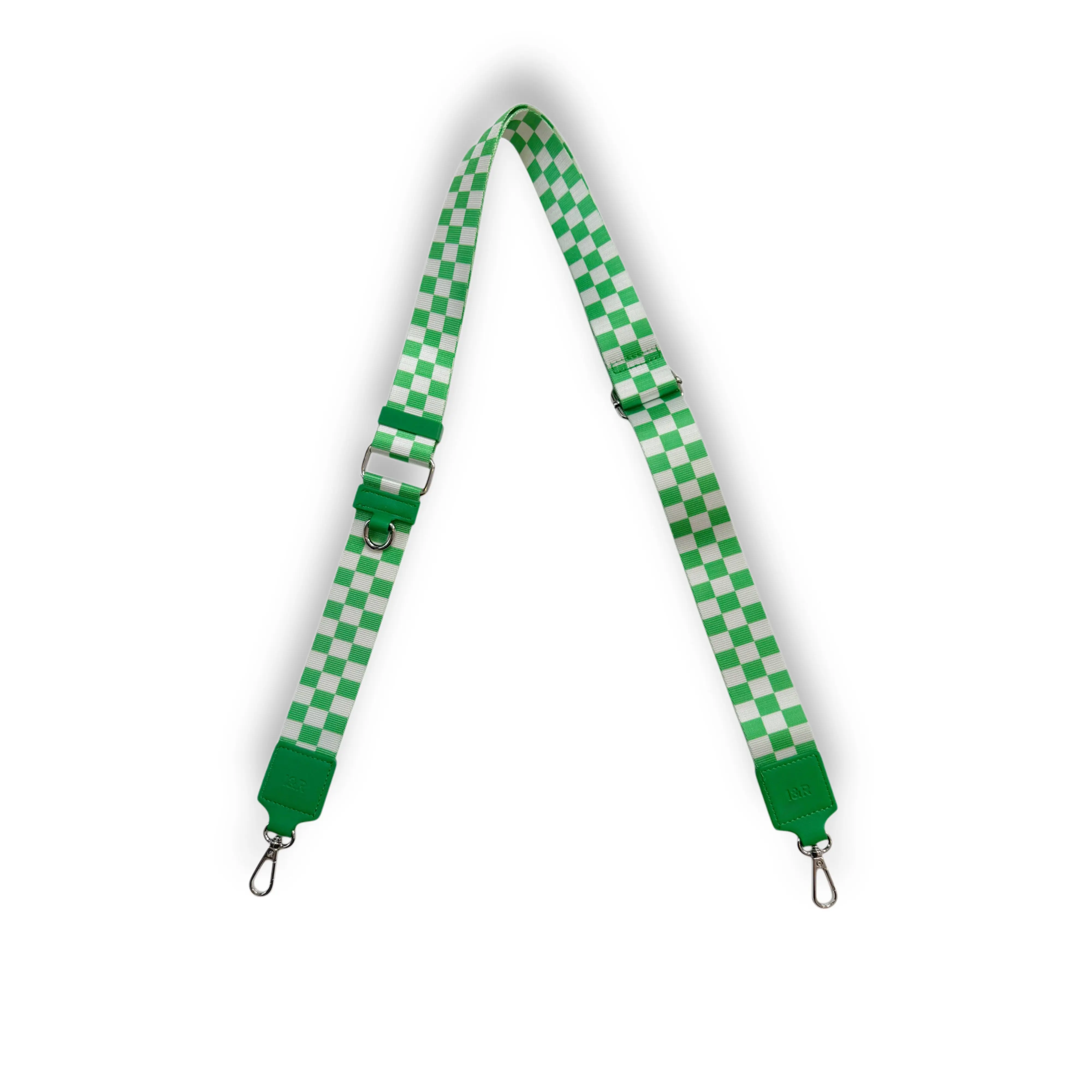 Jelly Green/White Checkered