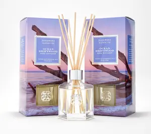 HomeWorx by Slatkin + Co. S/2 Ocean Driftwood Reed Diffusers HomeWorx by Slatkin + Co. S/2 Ocean Driftwood Reed Diffusers