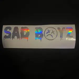 Sad boyz car decal