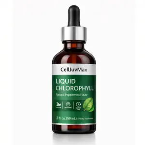 Liquid Chlorophyll Drops | 2 oz | Vegan, Non-GMO, Gluten Free Formula | Peppermint Flavor