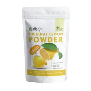 Lemon Powder,Whole Lemon Juice Freeze Dried Powder Strong Lemony Flavor 8 Oz