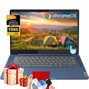 Lenovo 2026 Slim 3 Chromebook Laptop - 14" FHD Touch Screen for Student Business, 8-Core MediaTek 520 Processor, up to 16GB RAM, 64GB EMMC+128GB Micro SD, 13.5 H of Use, Wi-Fi 6, Chrome OS,Bundle Accessory