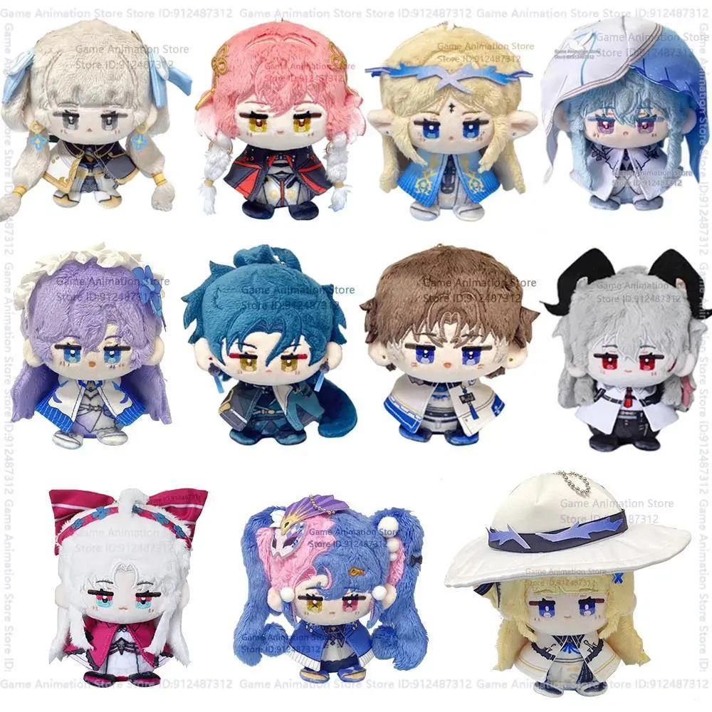 10cm Wuthering Waves Plush Cartethyia Jiyan Jinhsi XiangLiYao Carlotta Zani Plush Dolls Stuffed Toys Bag Pendant Keychain Gift