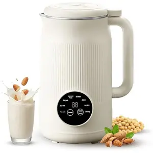 8 In 1 Automatic Nut Milk Maker With 12 Blades 50oz Almond Soy Milk Machine