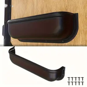 RV door storage box, box truck door handle storage box, universal door panel tray armrest organizer cover internal accessory storage box RV Furniture Parts