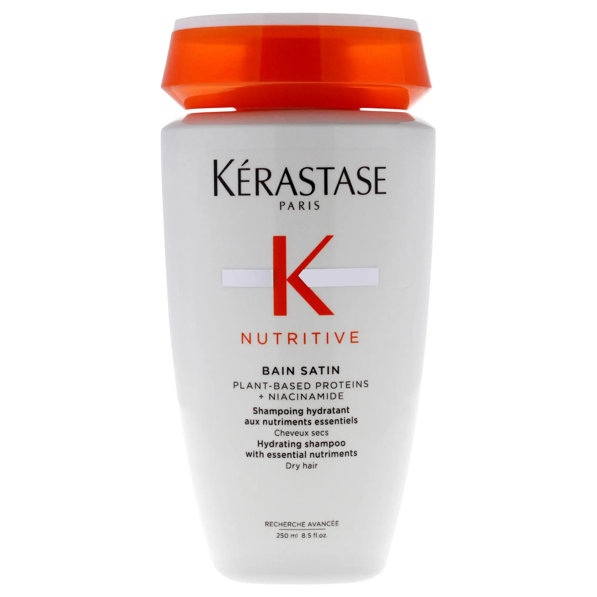 Kerastase Nutritive Bain Satin Cleansing Hydrating Unisex Shampoo, Beauty & Personal Care Haircare Product - 8.5 oz