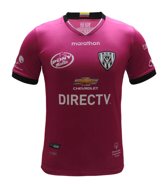 Independiente del Valle 2016 Away Jersey – Pink - Black Ecuado,soccer jersey,football jersey authentic, fan shirt, sports shirt, jersey vintage, special edition, match jersey, training wear.