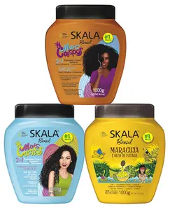 SKALA Mais Cachos, Crespos, and Maracuja 2-in-1 Cream (3-Pack Bundle)